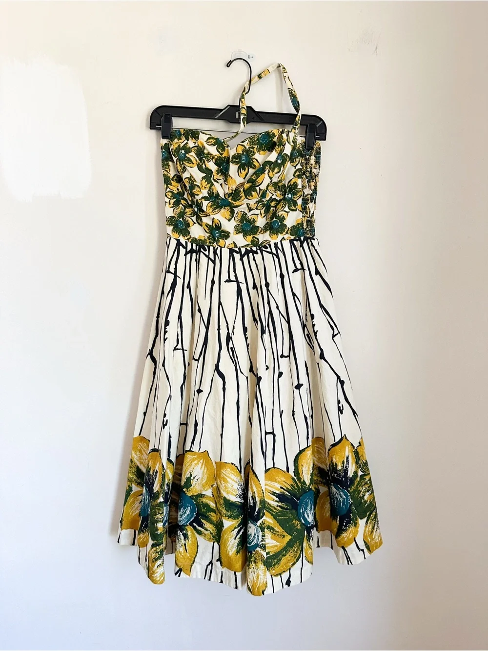 Anthropologie Girls From Savoy Burgeoning Hypericum Floral Dress - Picture 11 of 12